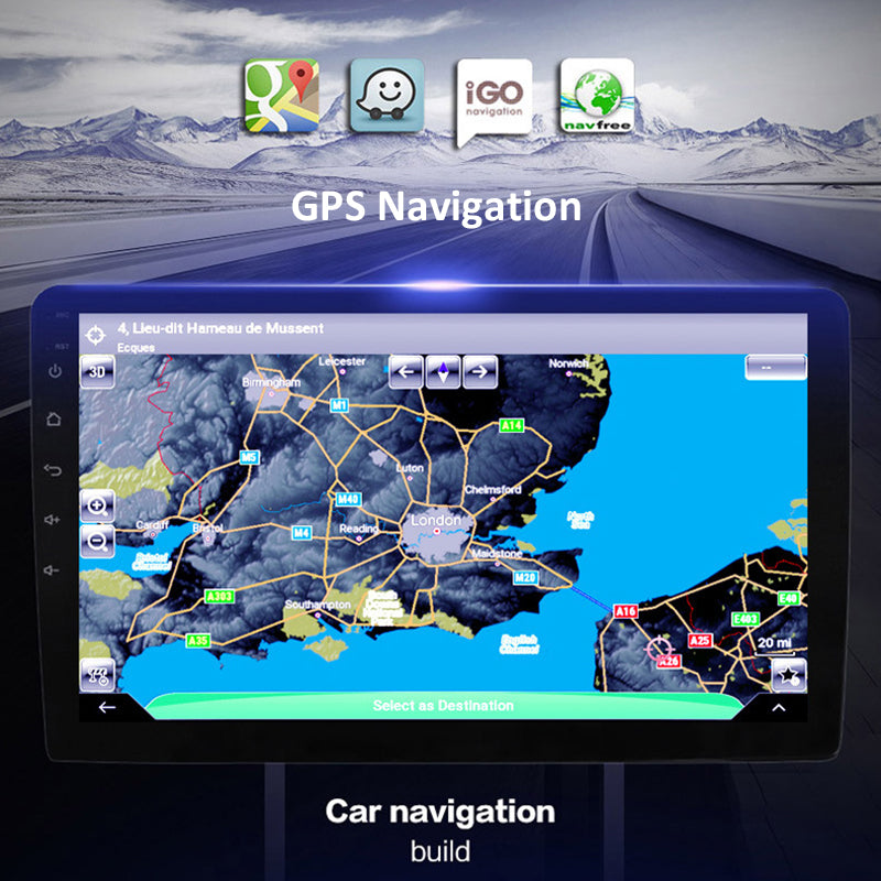 9'' IPS Touch Screen GPS Stereo πλοήγησης Android 12.0 για Suzuki Jimny 2007-2020