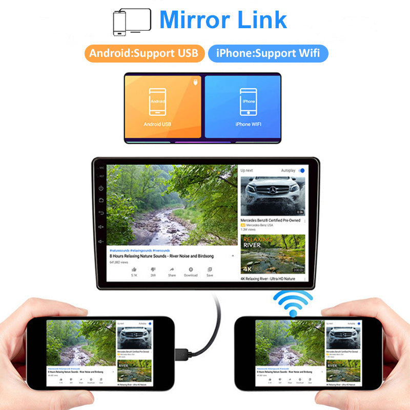 9'' IPS Touch Screen GPS Stereo πλοήγησης Android 12.0 για Suzuki Jimny 2007-2020