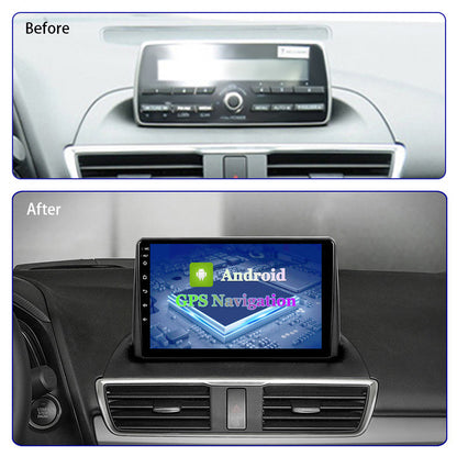 9'' Car-Radio-GPS-Navi-Stereo-Android-12.0-for-Mazda3-Enclave-2013-2018-2