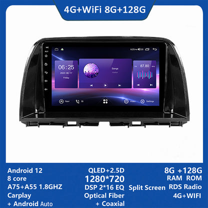 9''-Car-Stereo-GPS-Multimedia-Player-Android-12.0-for-Mazda-CX-5-2013-2016-8